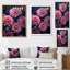 «Pink Grey Mums Spendor», reproduction sur toile-1033497270-1033497273