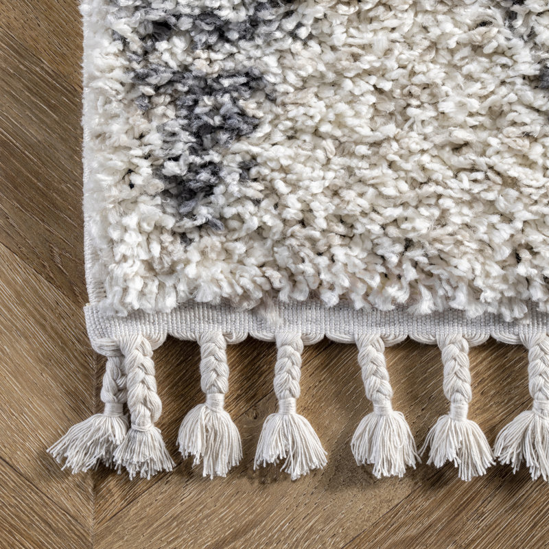 Tapis beige Geometric, Rectangle 2 pi x 3 pi