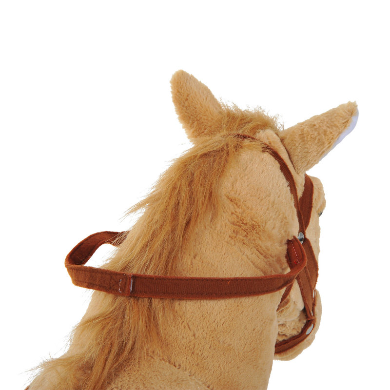 Roko Children Standing Horse Plush Soft Ride On Toy Pony Kids Cuddly Game Play