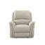 Fauteuil inclinable électrique en cuir véritable Dawan-201625748