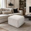 Repose-pieds rembourré 37,5 po Corduroy-132947664