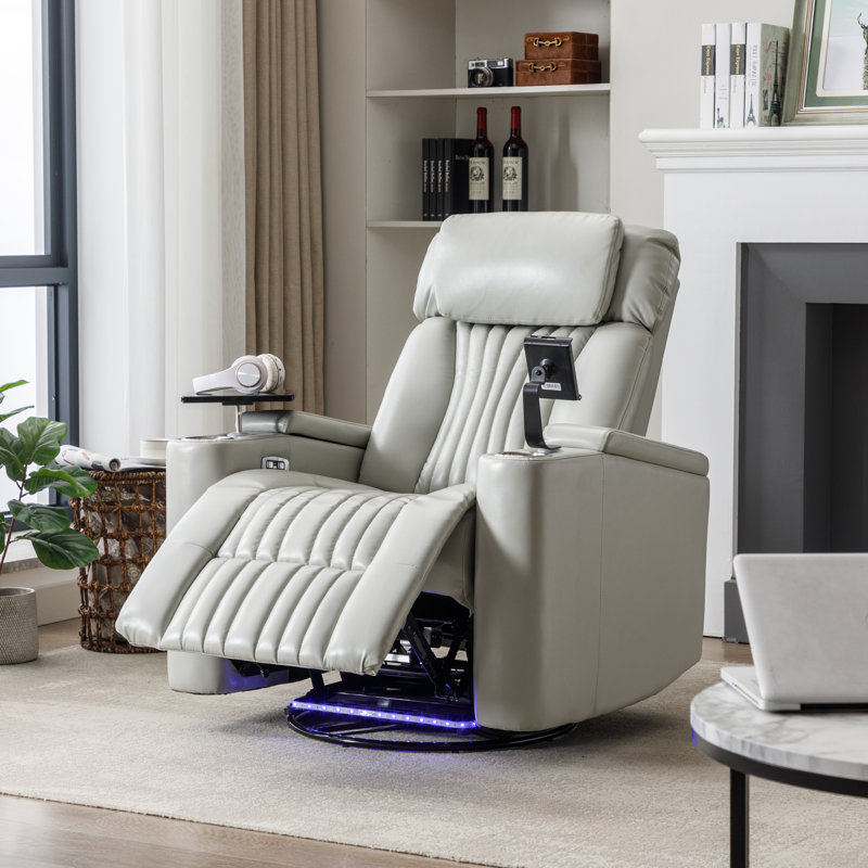 Fauteuil inclinable électrique pivotant à 270 °, Gris