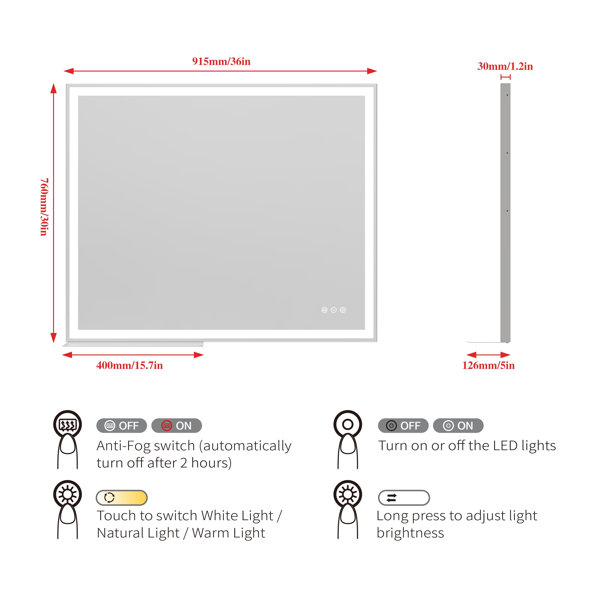 Dimensions du produit