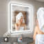 Miroir mural en métal-96129480