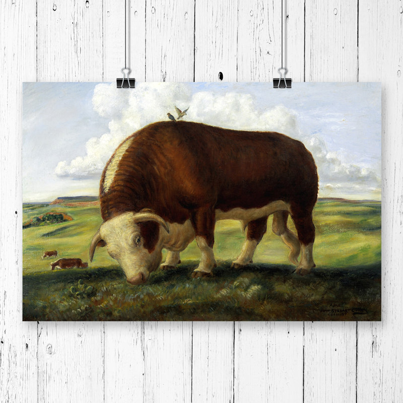 John Steuart Curry - No Frame Painting, 42cm H x 59.4cm W