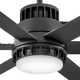 Draftsman 60-in Indoor/Outdoor Smart Ceiling Fan with Integrated LED + Remote