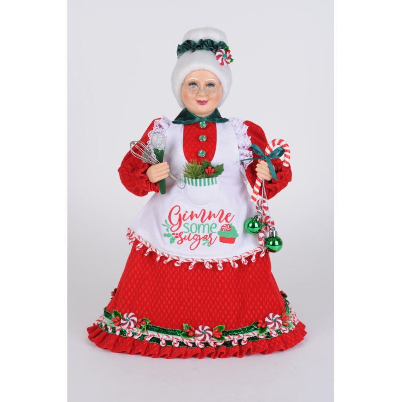 Karen Didion Sugar Mrs. Claus Figurines and Collectibles | Wayfair