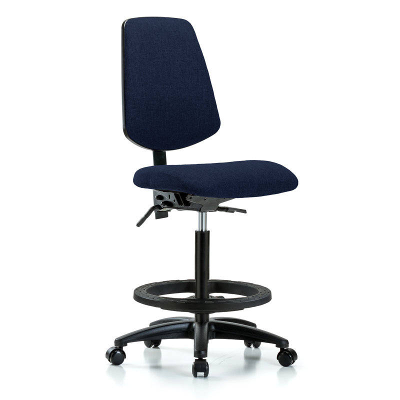 Chaise en tissu - FHBCH no Tilt, Roulettes, Marine