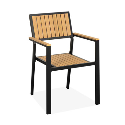Loddon Aluminum Outdoor Patio Dining Chairs (set Of 4) by Latitude Run