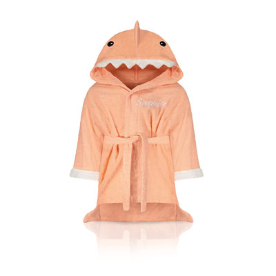 Aalyia Plush Baby Ankle Bathrobe with Hood