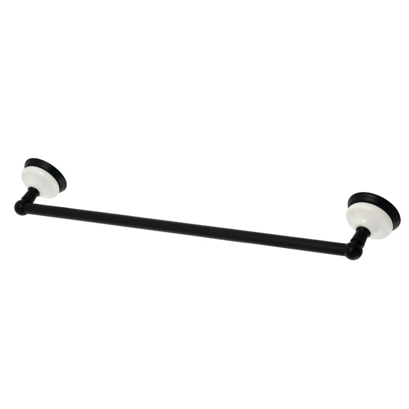 Barre à serviettes 24 po Kingston, Noir mat
