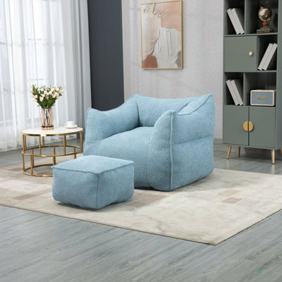 Fauteuil à billes Fauteuil à billes paresseux / repose-pieds Fauteuil à billes à dossier haut et durable pour adultes et enfants