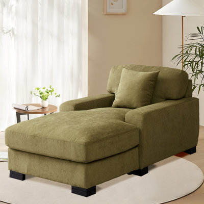 Chaise longue rembourrée Yulinda
