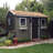 12 ft. W x 8 ft. D Cabana Cedar Wood Pool and Garden Shed