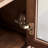 Nordic style solid wood bookcase