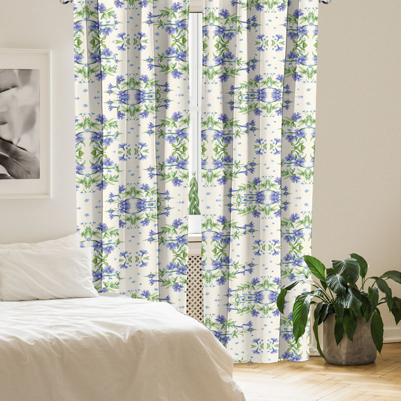 Semi Sheer Curtain Pair, 28" W x 84" L