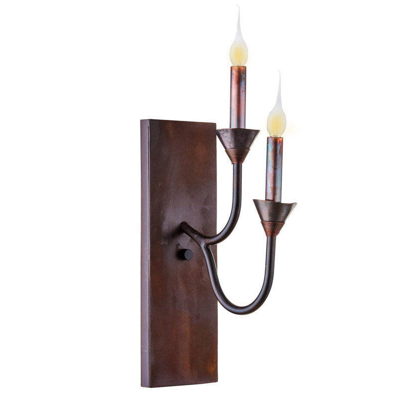Stacked Teepee Sconce