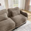 Causeuse moderne et ergonomique avec coussin de soutien et coussin de nuage-550621145