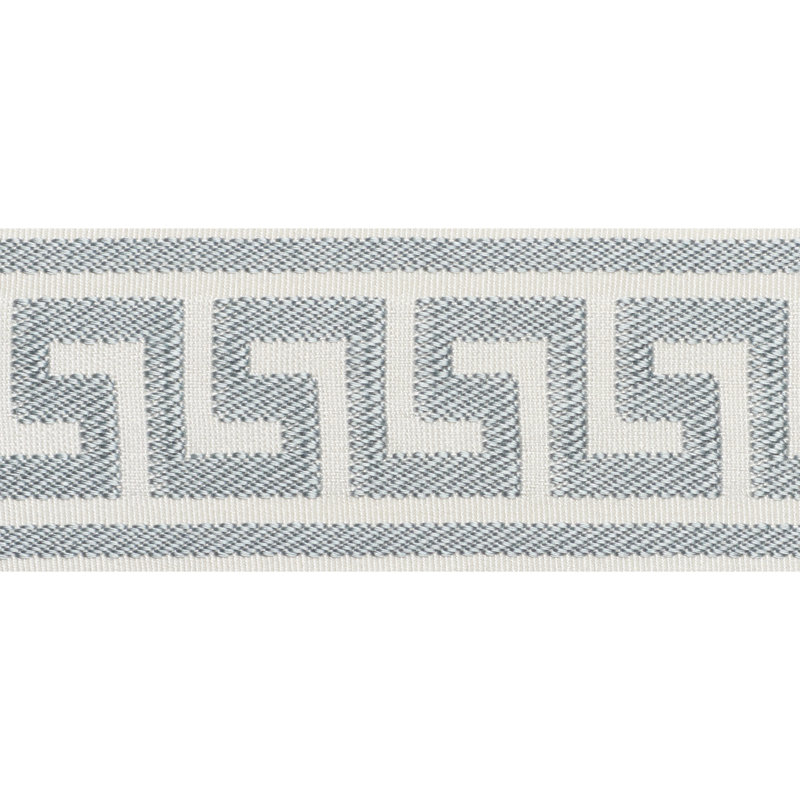 Etienne Silk Greek Key Wide, Cloud