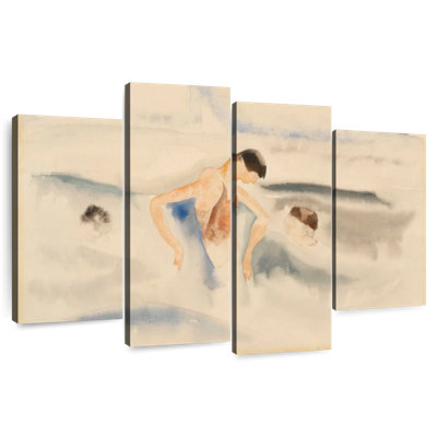 Leisha trois personnages dans l'eau