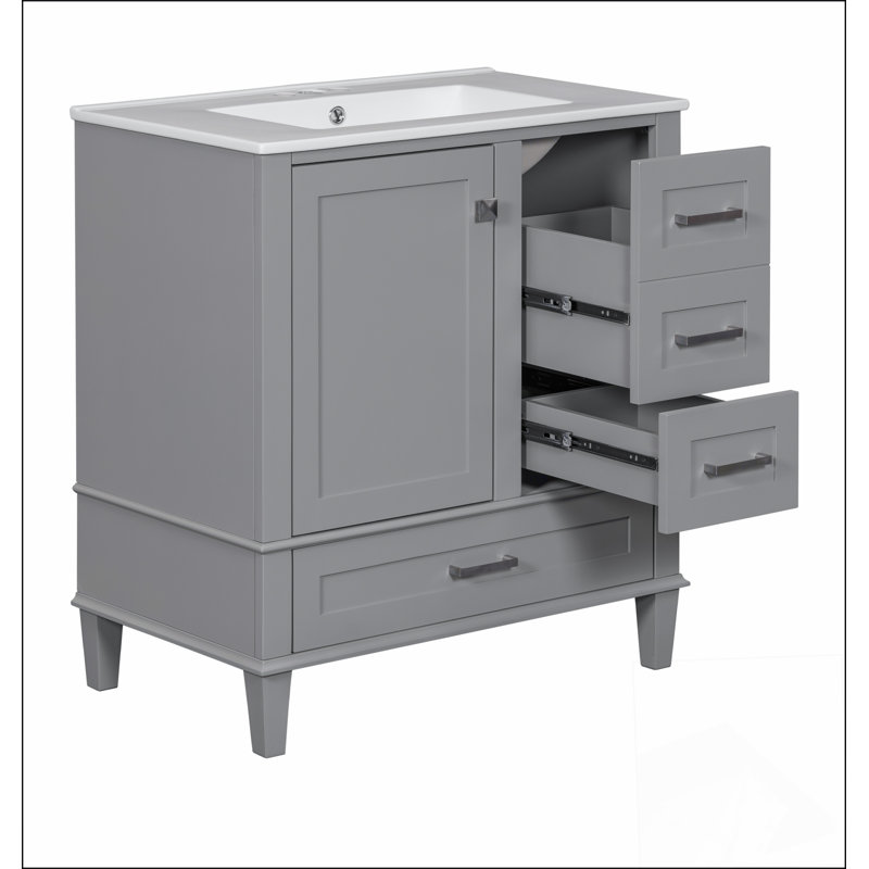 Ensemble de meuble-lavabo moderne 30 po avec lavabo 30 po