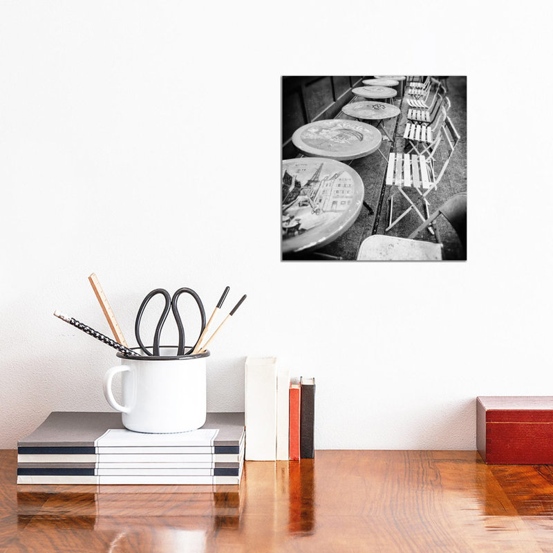 Bistro by MScottPhotography - Wrapped Canvas Print, 30.48 cm H x 30.48 cm W