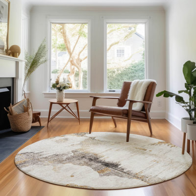 Premium Machine Washable Prisco Beige Rug
