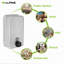 1200 Ml Vertical Manual Surface-Mounted Stainless Steel Liquid Soap Dispenser