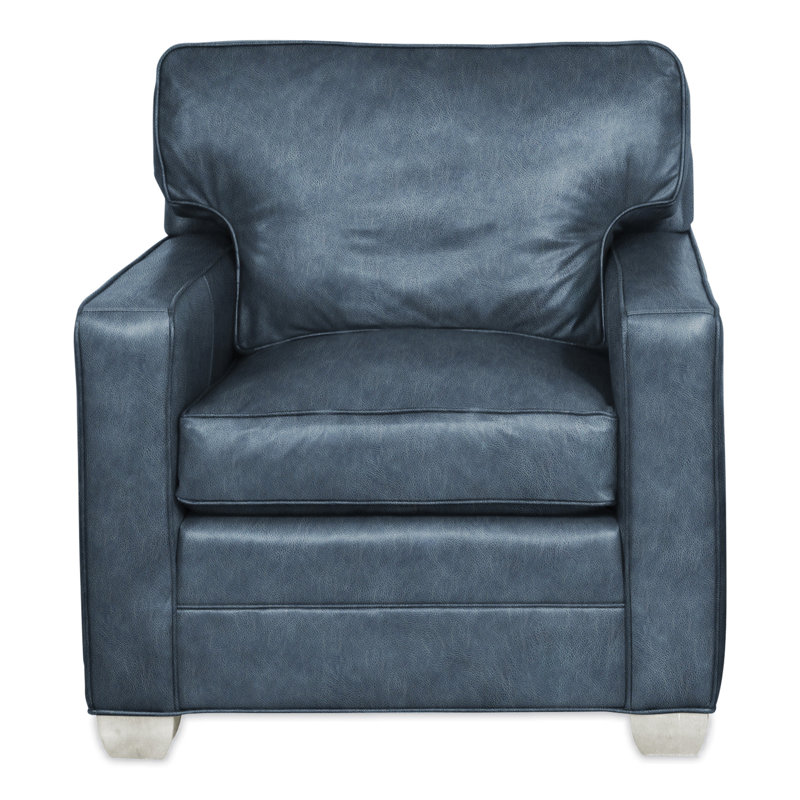 Hillcrest Armchair, Wrenn, Saloon Jeans Genuine Leather