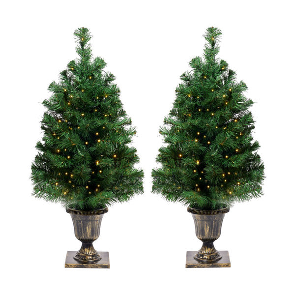Lighted Artificial Christmas Tree