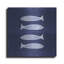 «Indigo Fish» par Linda Woods-716232056
