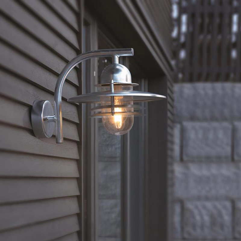 Truro Outdoor Barn Light, Galvanized
