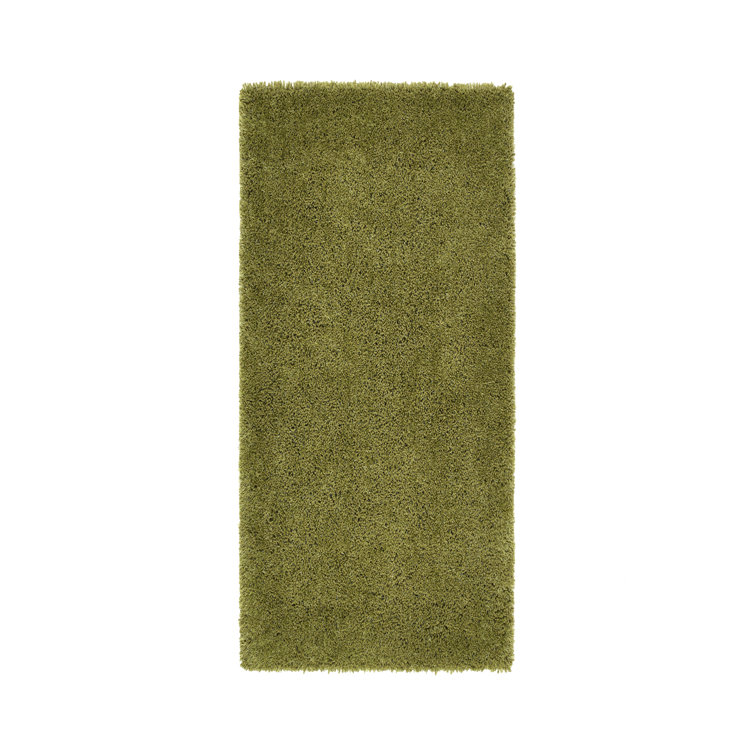 Coopers Olive Green Shaggy Rug