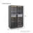 60.6'' Freestanding Display Cabinet With 2 Storage Drawers, Pantry With Glass Doors & LED Lighting, Modern Bookcase With Adjustable Shelves For Hallways, Kitchen, Livingroom & Office - Grey