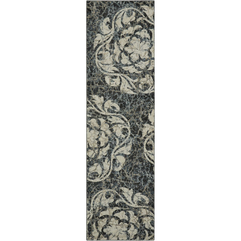 Shanana Floral Indoor Rug, Runner 2'2" x 7'6"