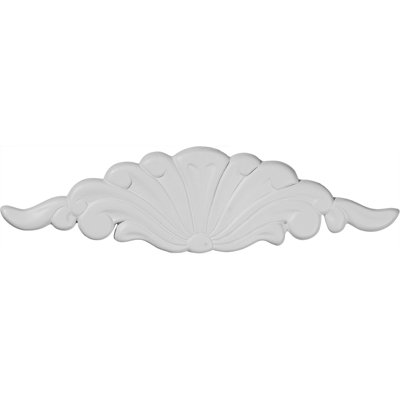 Genova 2.75'' H x 6.75'' W D Urethane Onlay Scroll