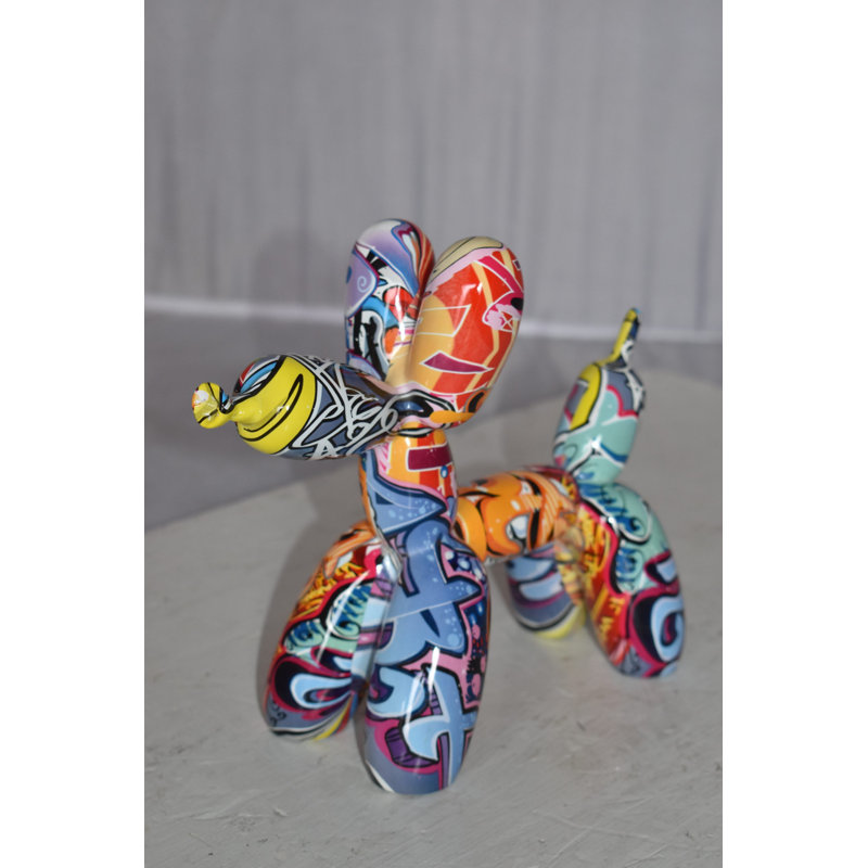 Hephzibah Graffiti Balloon Dog Statue