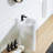 Solid Surface Pedestal Bathroom Sink Basin 66S-08