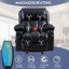 Fauteuil inclinable de salon avec fonction berçante et poche latérale