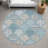Machine Washable Indoor/Outdoor Chantille ACN2863 Americana Rug-969044402-969044396