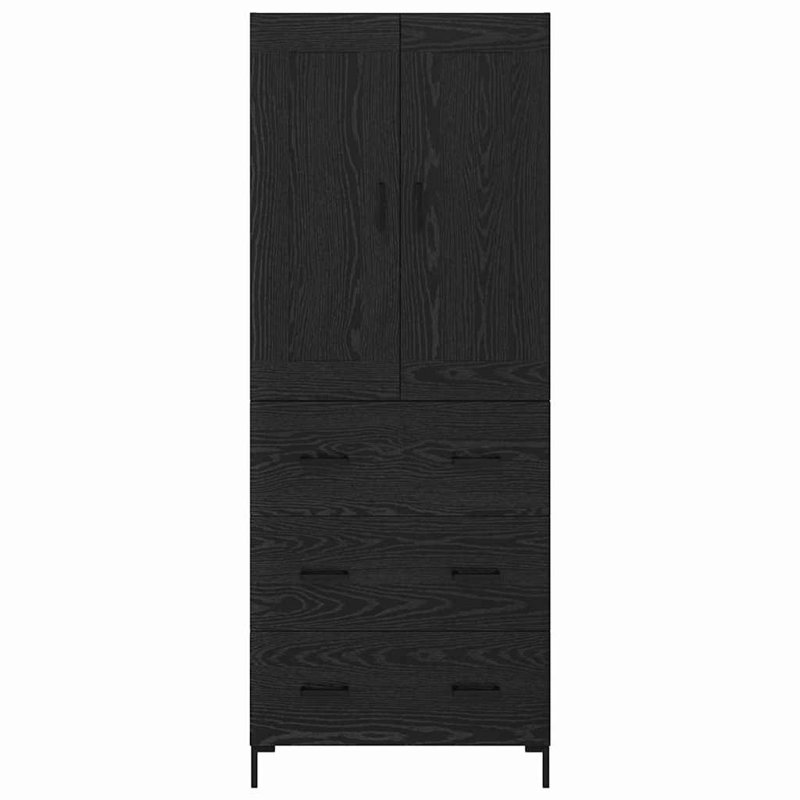 69.5cm Sideboard, Black Oak