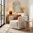 Scottie Upholstered Swivel Barrel Chair-186114156