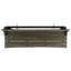 Table en bois pour balcon, gris - Mobilier d'extérieur moderne et compact