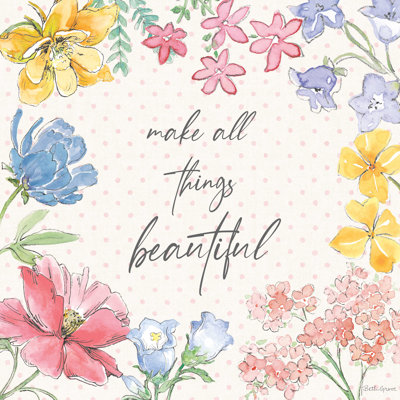 Peaceful Petals IX - reproduction d'art sur toile tendue