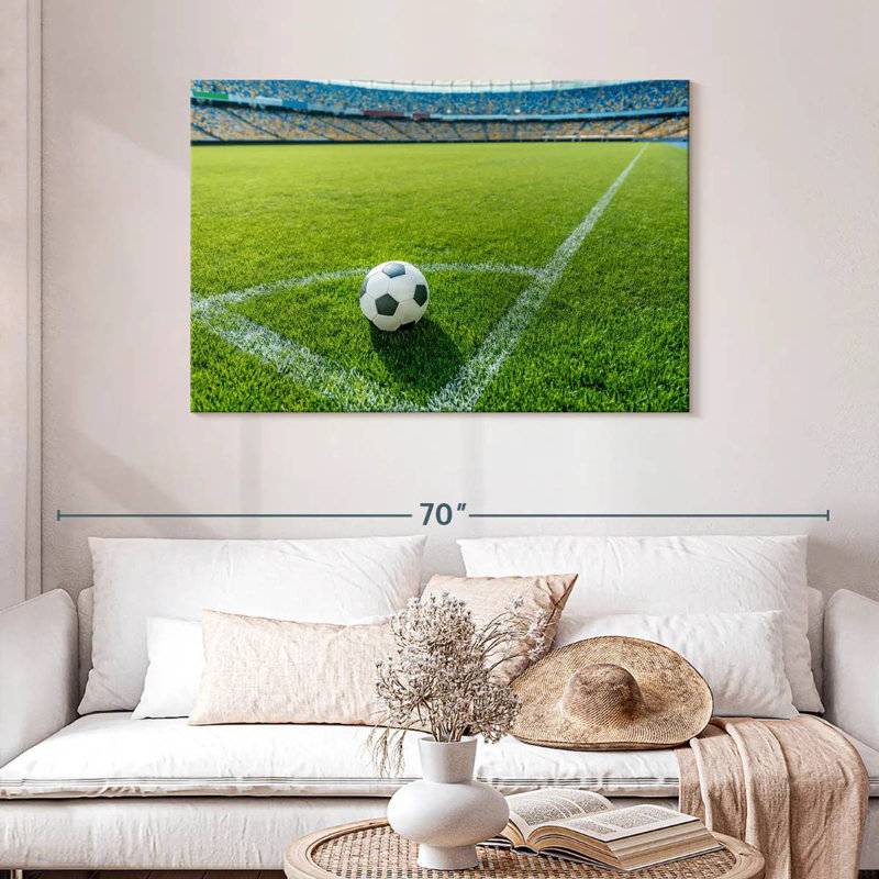 Sireci Soccer Corner Kick, 30" H x 45" W