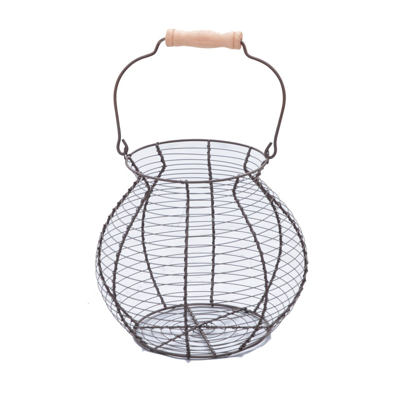 Panier à oeuf en fil de style rétro