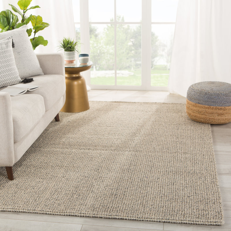 Chael Area Rug in Light Gray, Rectangle 2' x 3'