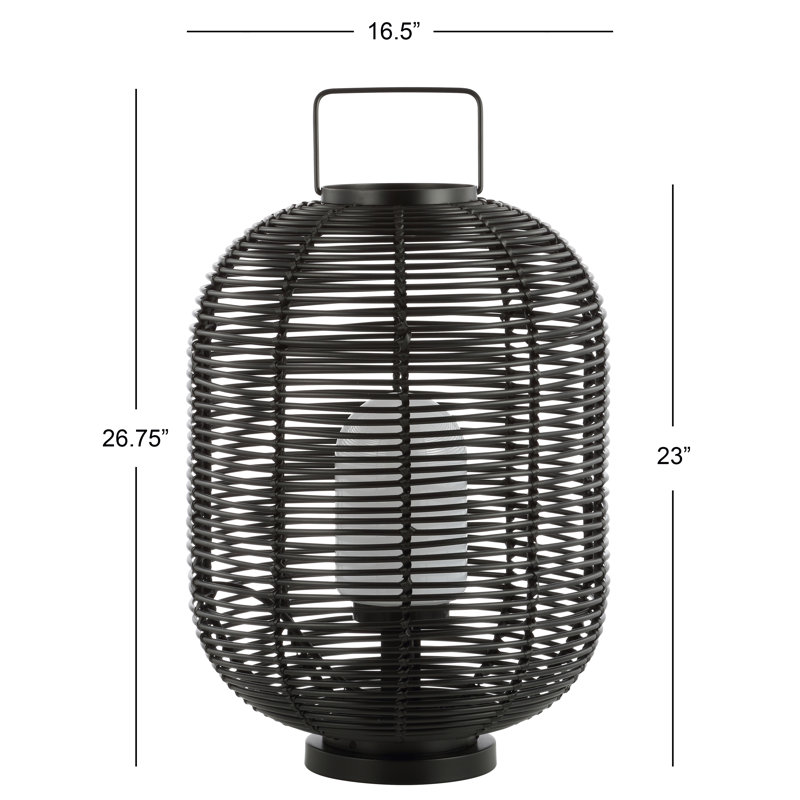 Kandella 26.75'' Plug-in Outdoor Lantern