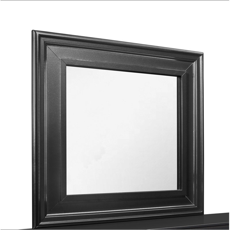 SHAKER CROCODILE METALLIC MIRROR
