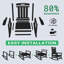 Ensemble de 2 chaises berçantes d'extérieur-628964551